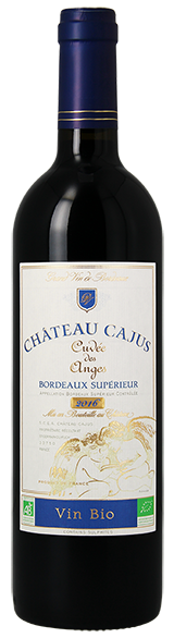 Bordeaux supérieur rouge bio Cajus Cuvée des Anges 2016